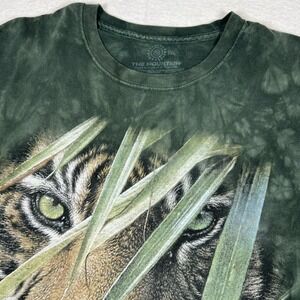 The Mountain Shirt Mens 2XL Tiger San Diego Zoo Safari Park‎ Tie Dye Graphic